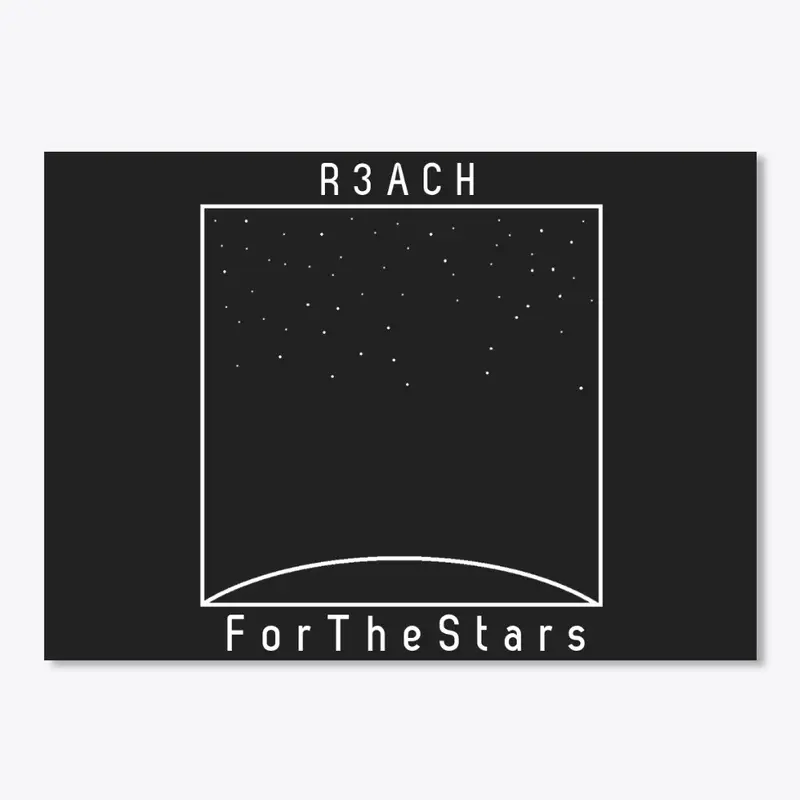 R3ACH For The Stars Sticker